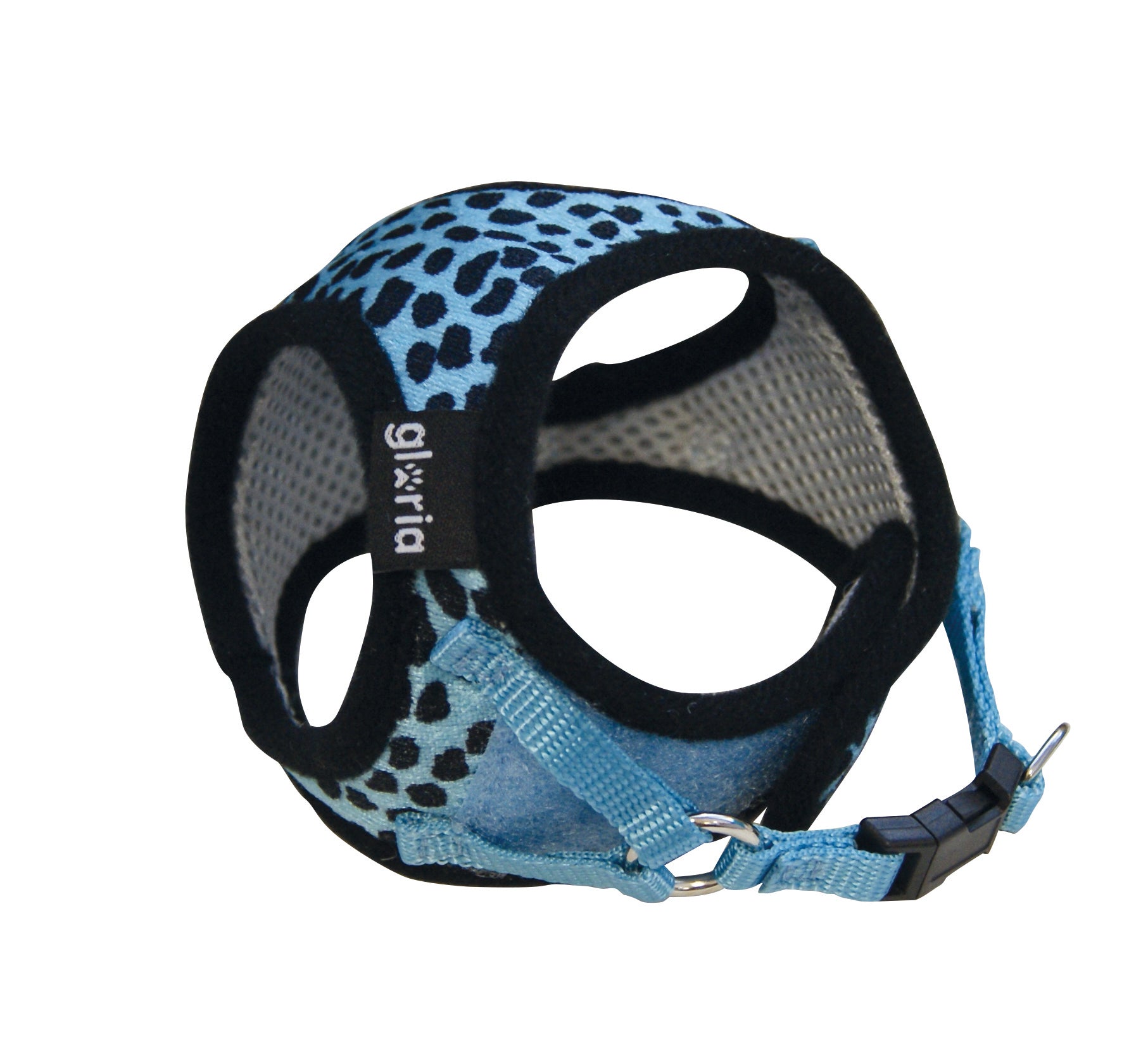 Arnés leopardo naranja XS - Azul image